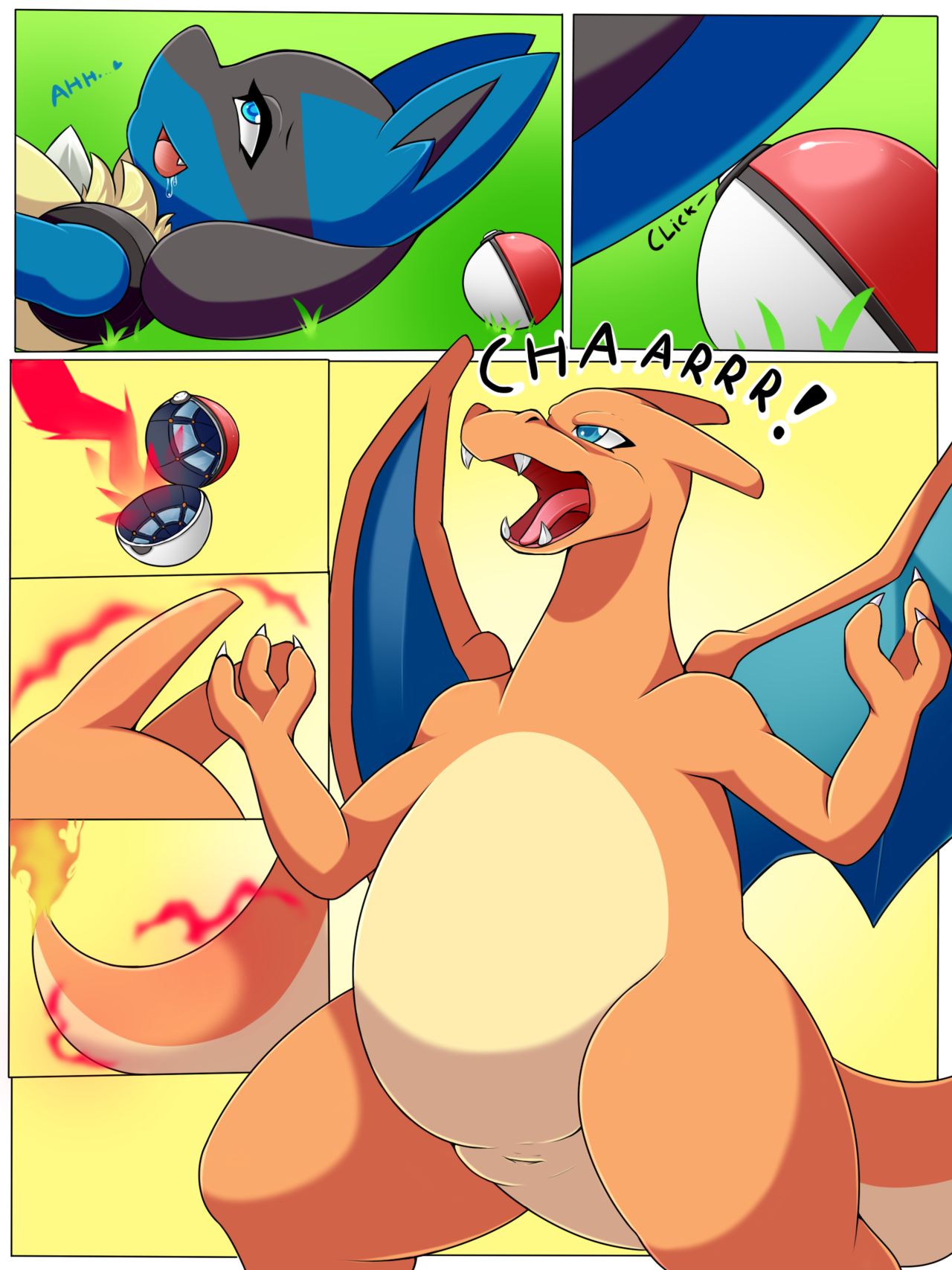 [梅水瓶汉化] [DeerRobin] Lucario TF Comic   奇异糖果 [Pokemon] - [梅水瓶汉化] [DeerRobin] Lucario TF Comic   奇异糖果 [Pokemon]